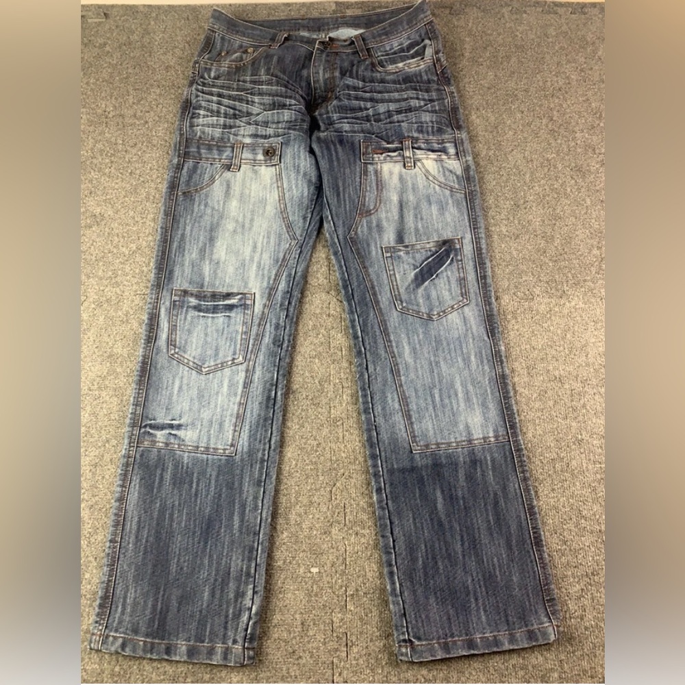G-STAR RAW 3301 Mens Distressed Jeans Size 32x33 Blue